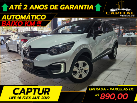 RENAULT Captur 1.6 16V 4P FLEX SCE LIFE X-TRONIC CVT, Foto 1