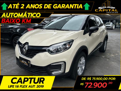 RENAULT Captur 1.6 16V 4P FLEX SCE LIFE X-TRONIC CVT, Foto 1