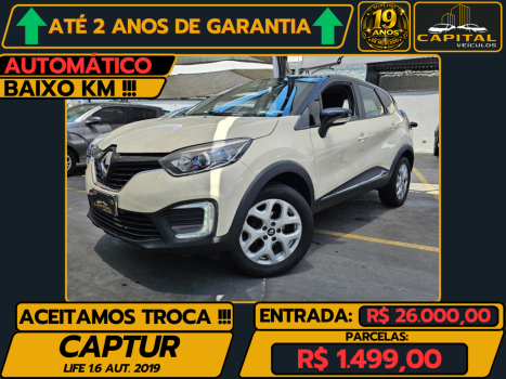RENAULT Captur 1.6 16V 4P FLEX SCE LIFE X-TRONIC CVT, Foto 1