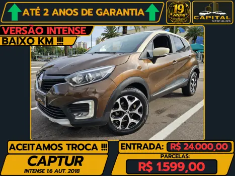 RENAULT Captur 1.6 16V 4P FLEX SCE INTENSE X-TRONIC CVT, Foto 1