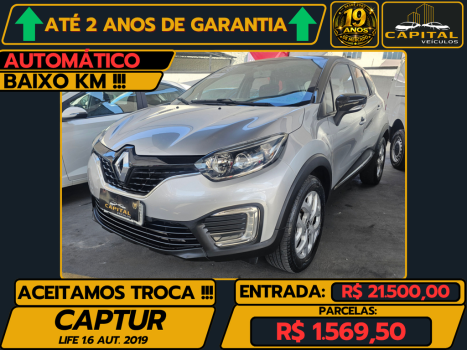RENAULT Captur 1.6 16V 4P FLEX SCE LIFE X-TRONIC CVT, Foto 1