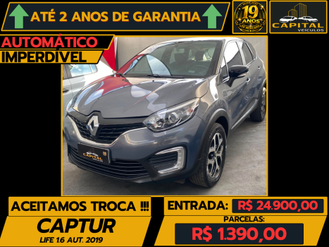 RENAULT Captur 1.6 16V 4P FLEX SCE LIFE X-TRONIC CVT, Foto 1