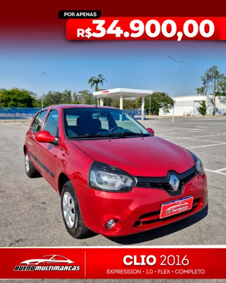 RENAULT Clio Hatch 1.0 16V 4P FLEX AUTHENTIQUE, Foto 1