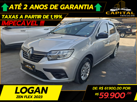 RENAULT Logan 1.0 12V 4P FLEX SCE ZEN, Foto 1