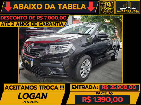 RENAULT Logan 1.0 12V 4P FLEX SCE ZEN, Foto 1