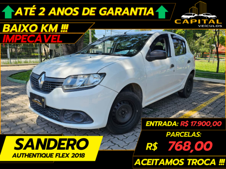 RENAULT Sandero 1.0 12V 4P FLEX SCE AUTHENTIQUE, Foto 1