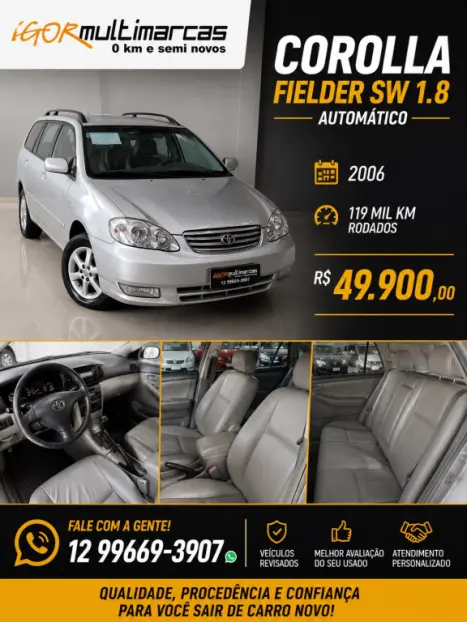TOYOTA Fielder 1.8 16V 4P XEI FLEX, Foto 1