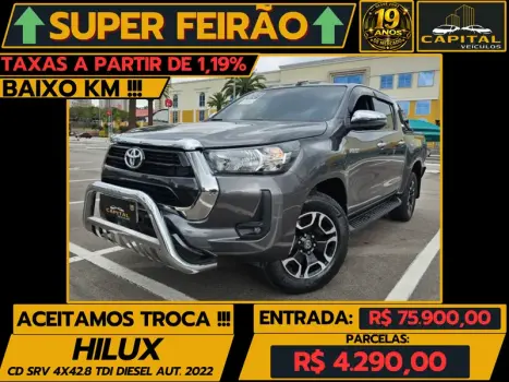 TOYOTA Hilux Caminhonete 2.8 16V SRV 4X4 DIESEL CABINE DUPLA AUTOM�TICO, Foto 1