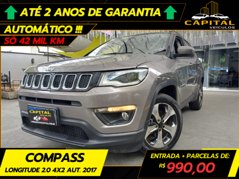 JEEP Compass 2.0 16V 4P LONGITUDE FLEX AUTOMTICO, Foto 1