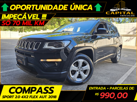 JEEP Compass 2.0 16V 4P FLEX SPORT 4X4 AUTOMTICO, Foto 1