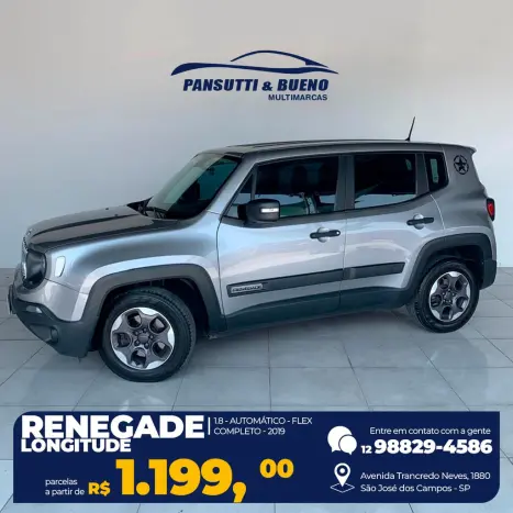 JEEP Renegade 1.8 16V 4P FLEX LONGITUDE AUTOMTICO, Foto 3