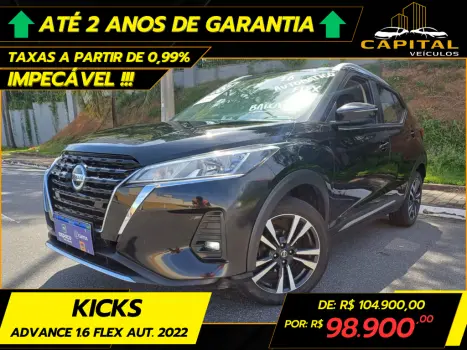 NISSAN Kicks 1.6 16V 4P FLEXSTART ADVANCE XTRONIC AUTOMTICO CVT, Foto 1