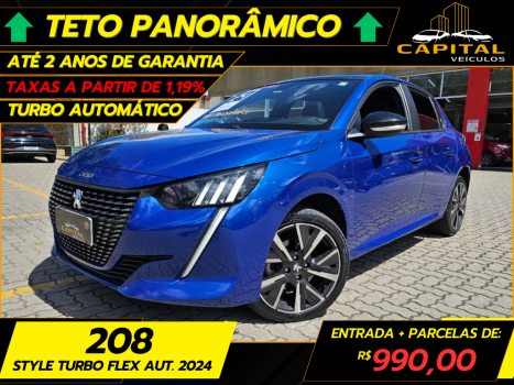PEUGEOT 208 1.0 12V 4P FLEX STYLE TURBO 200 AUTOMTICO CVT, Foto 1