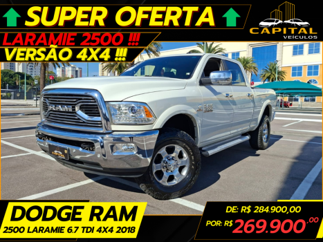 RAM 2500 6.7 I6 24V SLT CABINE DUPLA TURBO DIESEL LARAMIE 4X4 AUTOMTICO, Foto 1
