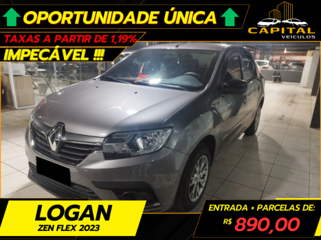 RENAULT Logan 1.0 12V 4P FLEX SCE ZEN, Foto 1