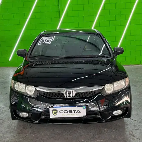 HONDA Civic 1.8 16V 4P FLEX LXS AUTOM�TICO, Foto 2