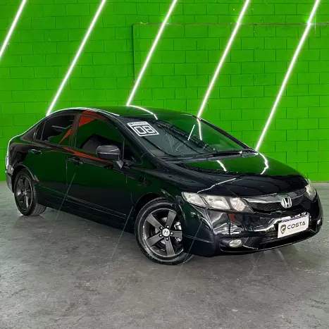HONDA Civic 1.8 16V 4P FLEX LXS AUTOM�TICO, Foto 3