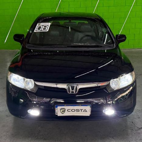 HONDA Civic 1.8 16V 4P FLEX LXS AUTOMÁTICO, Foto 2