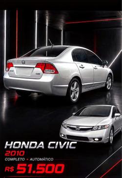 HONDA Civic 1.8 16V 4P FLEX LXL AUTOM�TICO