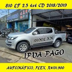 CHEVROLET S10 2.5 FLEX LT CABINE DUPLA AUTOMTICO