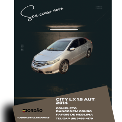HONDA City Sedan 1.5 16V 4P LX FLEX AUTOMTICO