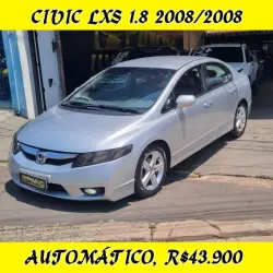 HONDA Civic 1.8 16V 4P FLEX LXS AUTOMTICO