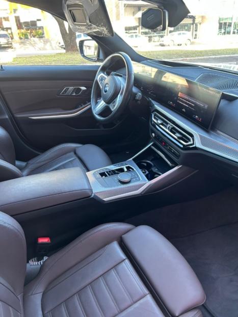 BMW 320I 2.0 16V 4P M SPORT GP TURBO ACTIVE FLEX AUTOMTICO, Foto 9