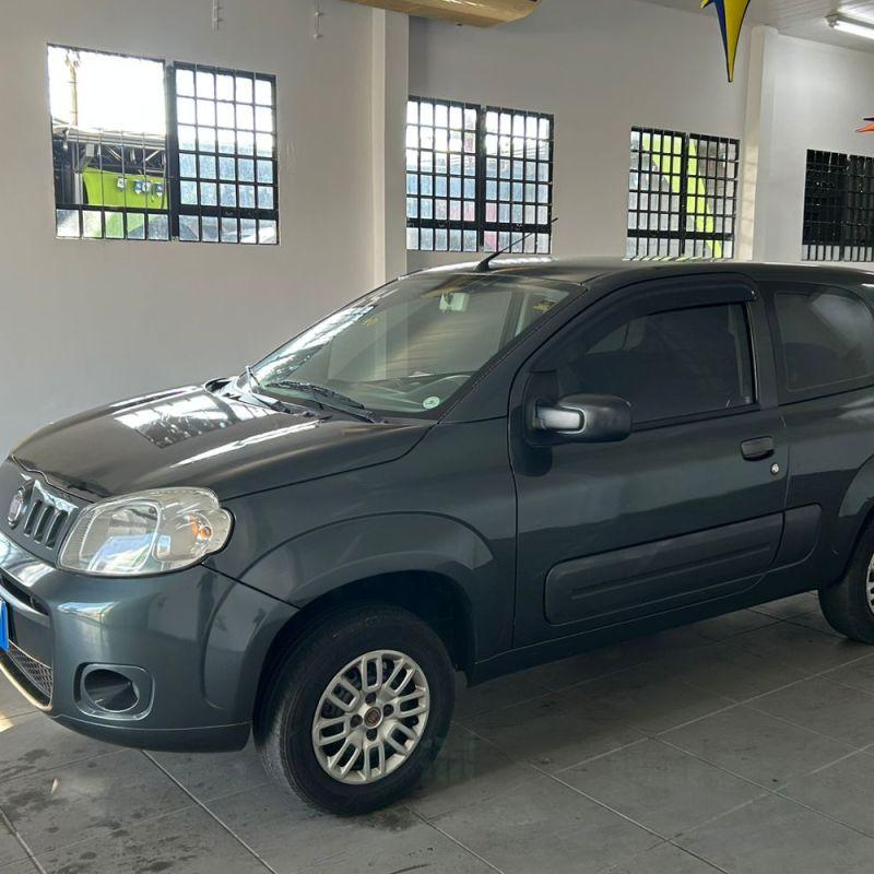 Comprar Hatch Fiat Uno 1.0 Flex Vivace Cinza 2014 em Sumaré-SP