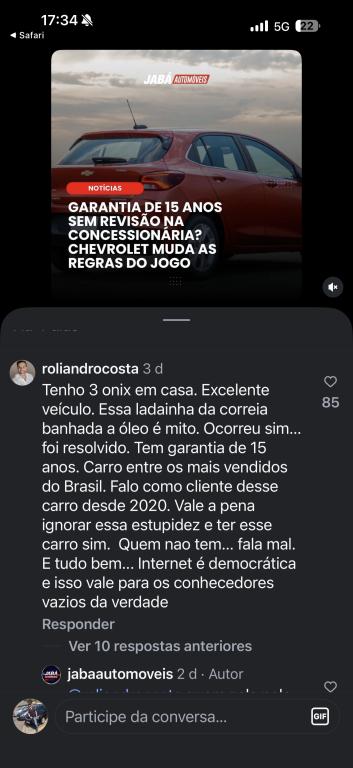 CHEVROLET Onix Sedan - Foto