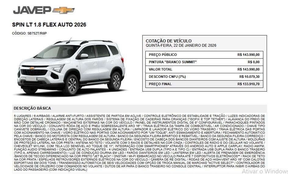 CHEVROLET Spin - Foto
