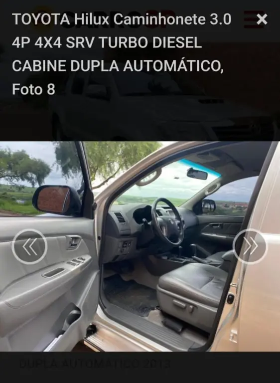 TOYOTA Hilux Caminhonete - Foto