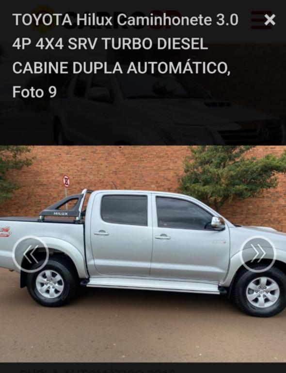 TOYOTA Hilux Caminhonete - Foto