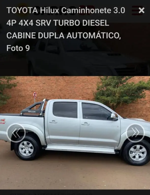 TOYOTA Hilux Caminhonete - Foto