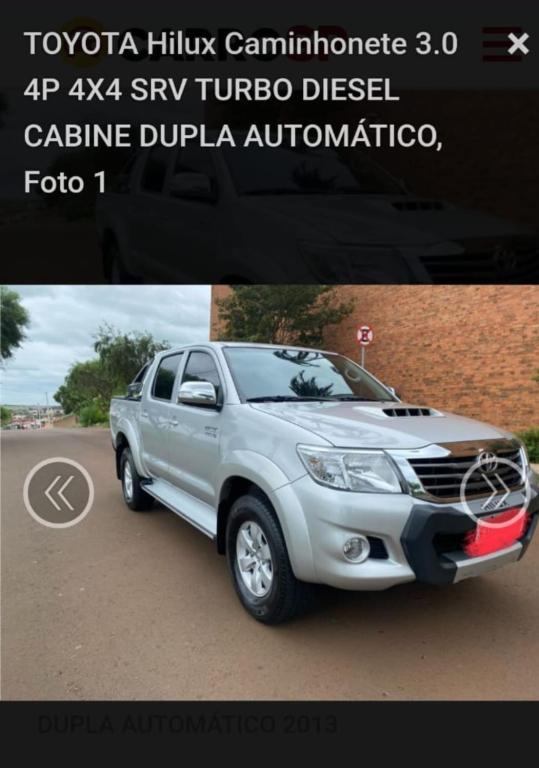 TOYOTA Hilux Caminhonete - Foto