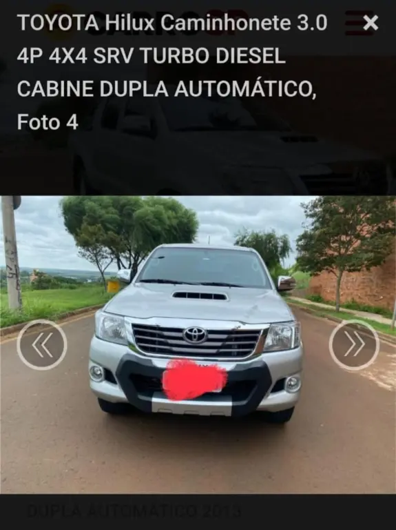 TOYOTA Hilux Caminhonete - Foto