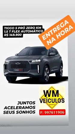 CHERY Tiggo 5X Pro 1.5 16V 4P VVT TURBO iFLEX AUTOM�TICO CVT
