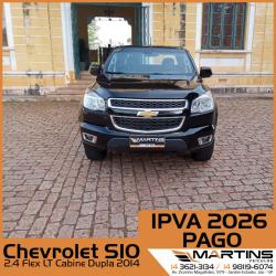 CHEVROLET S10 2.4 FLEX LT CABINE DUPLA