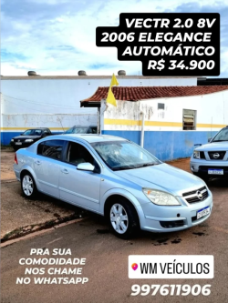 CHEVROLET Vectra Sedan 2.0 4P FLEX ELEGANCE AUTOM�TICO