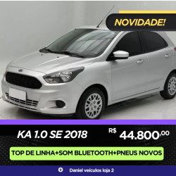 FORD Ka Hatch 1.0 12V 4P FLEX TI-VCT SE