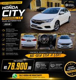 HONDA City Sedan 1.5 16V 4P PERSONAL FLEX AUTOM�TICO