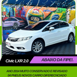 HONDA Civic 2.0 16V 4P FLEX LXR AUTOMTICO