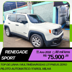 JEEP Renegade 1.8 16V 4P FLEX SPORT AUTOMTICO