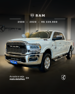 RAM 2500 6.7 I6 24V SLT CABINE DUPLA TURBO DIESEL LARAMIE 4X4 AUTOM�TICO