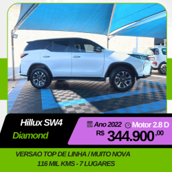 TOYOTA Hilux SW4 2.8 4P SRX 4X4 DIAMOND 7 LUGARES TURBO DIESEL AUTOMTICO