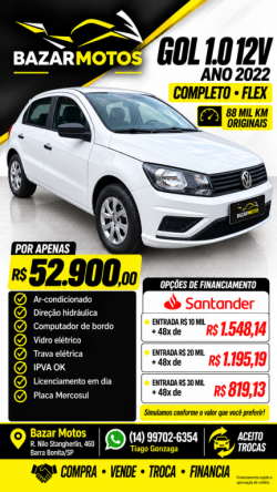 VOLKSWAGEN Gol 1.0 12V 4P FLEX MPI G7