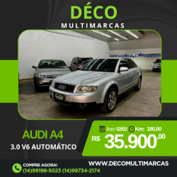 AUDI A4 3.0 V6 30V 4P LIMOUSINE AUTOMTICO