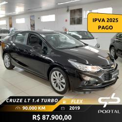 CHEVROLET Cruze Hatch 1.4 16V 4P LT TURBO FLEX AUTOMTICO