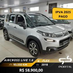 CITROEN Aircross 1.6 16V 4P LIVE FLEX AUTOMTICO