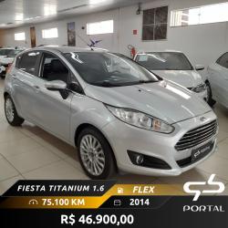 FORD Fiesta Hatch 1.6 4P FLEX TITANIUM POWERSHIFT AUTOMTICO