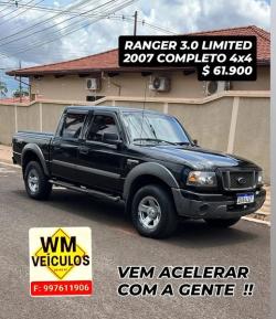 FORD Ranger 3.0 V6 4X4 LIMITED TURBO DIESEL CABINE DUPLA AUTOMTICO